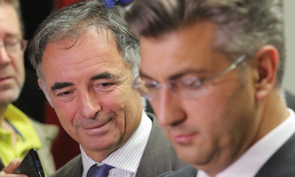 Milorad Pupovac i Andrej Plenković