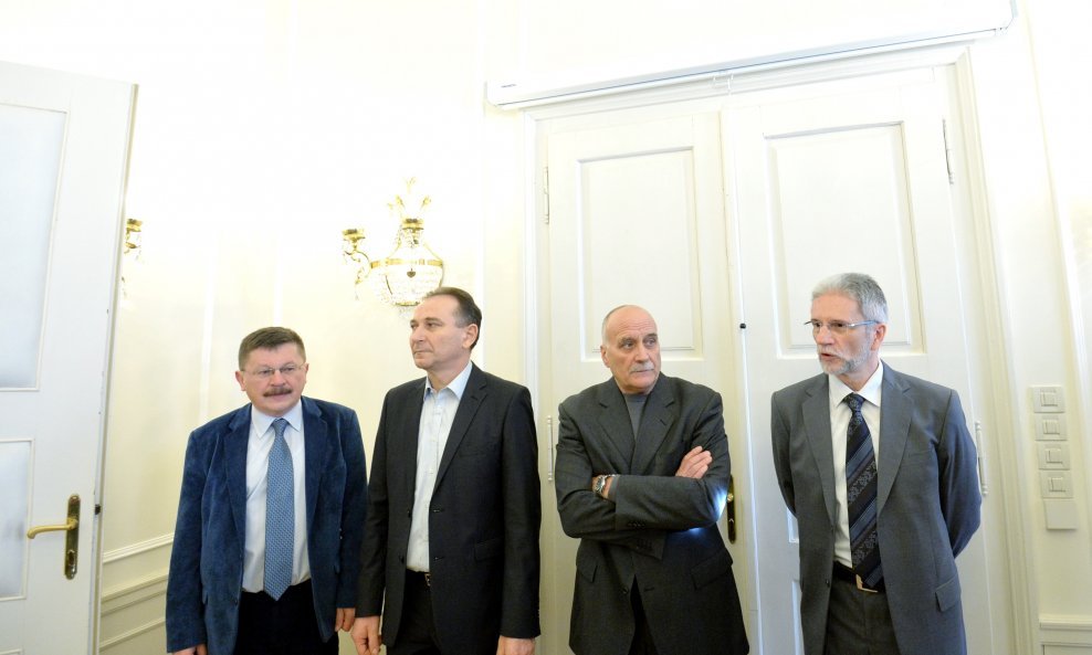 Vilim Ribić, Mladen Novosel, Ozren Matijašević i Krešimir Sever