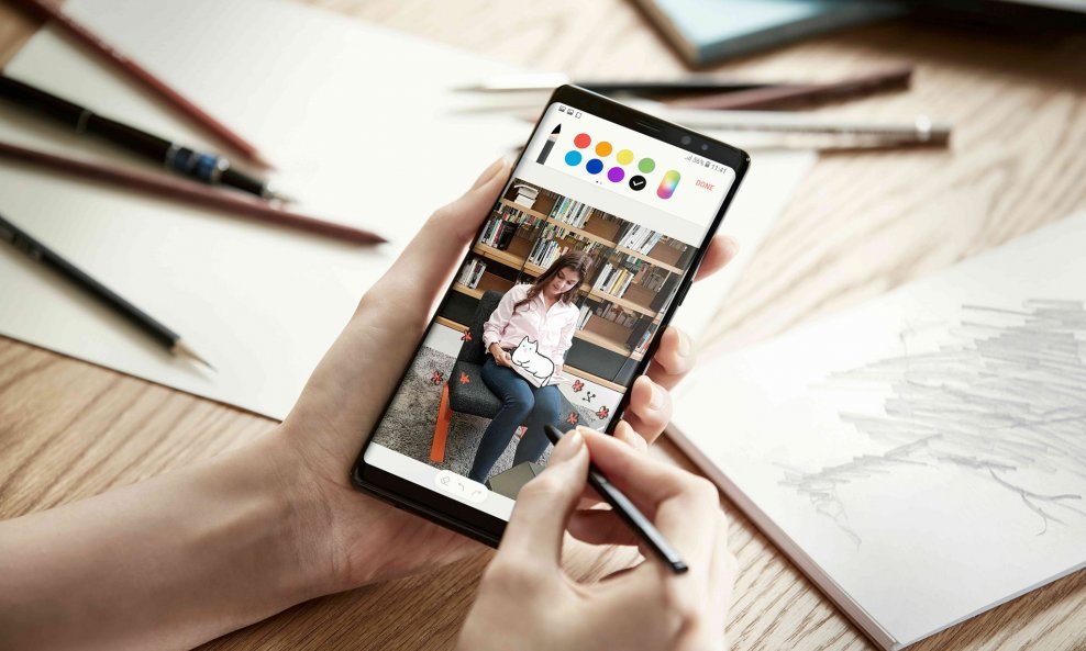Galaxy Note 8 uz S Pen