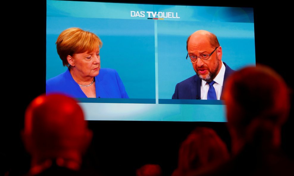 TV debata: Angela Merkel vs. Martin Schulz