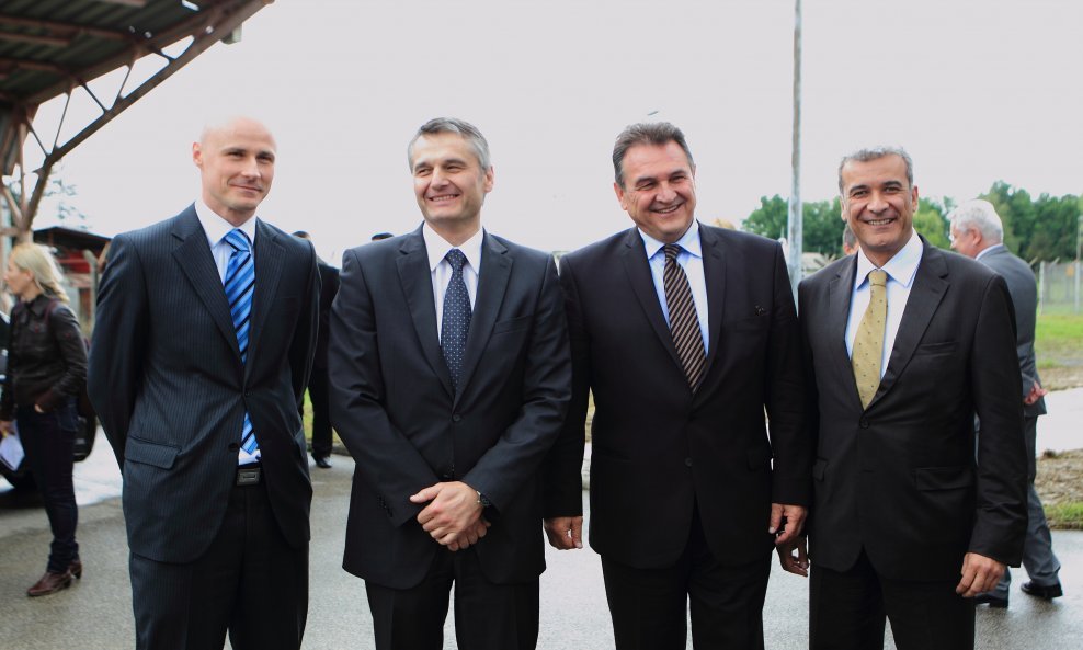 Marko Lončarević, Dragan Marčinko, Radimir Čačić i Ante Ramljak, nekadašnji članovi upravnog odbora CEI-ja