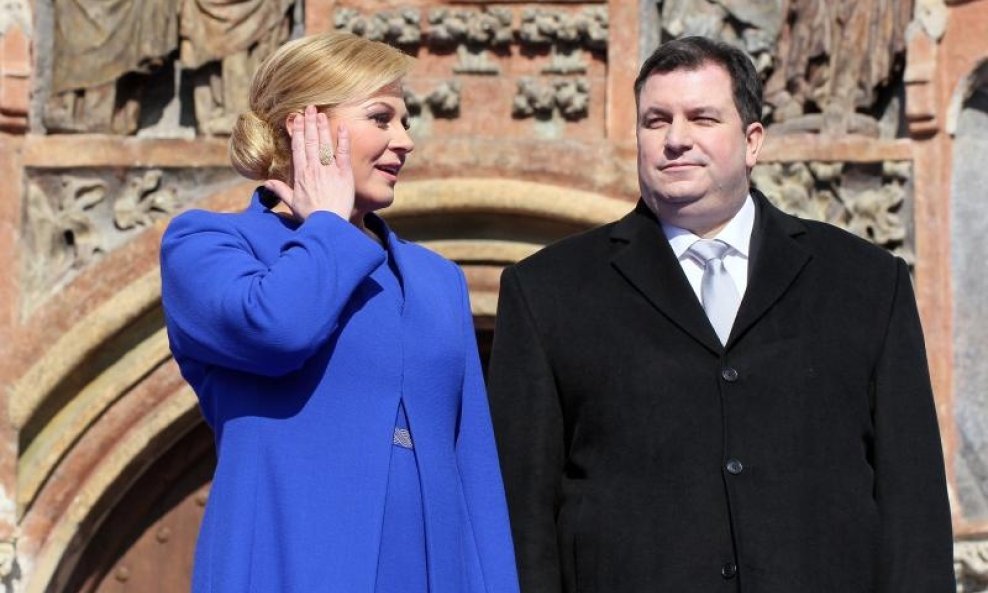 Kolinda Grabar Kitarović i Jakov Kitarović