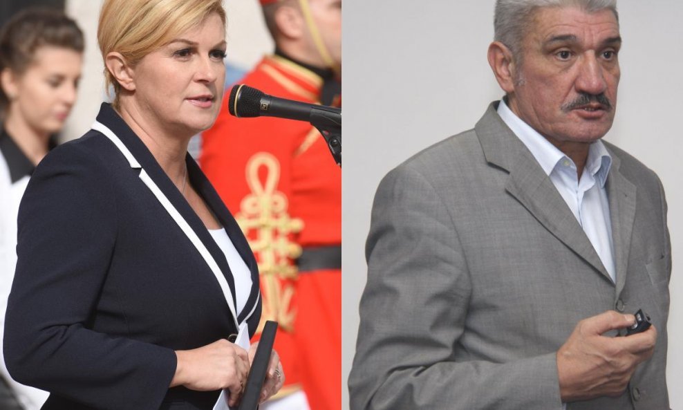 Kolinda Grabar Kitarović i Davor Domazet Lošo