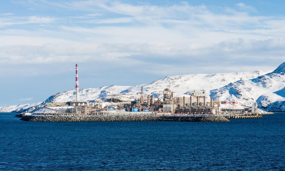 LNG terminal na otoku Melkoya u Norveškoj