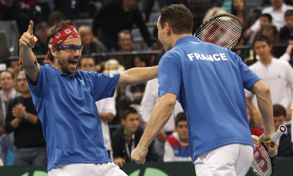 Clement, Llodra Davis cup 2010