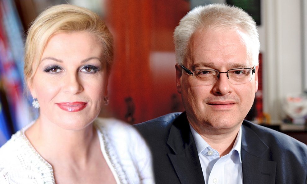 Kolinda Grabar Kitarović i Ivo Josipović