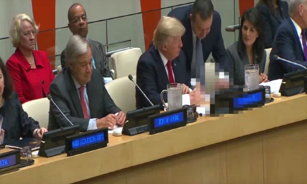 Trump i Dačić u UN-u