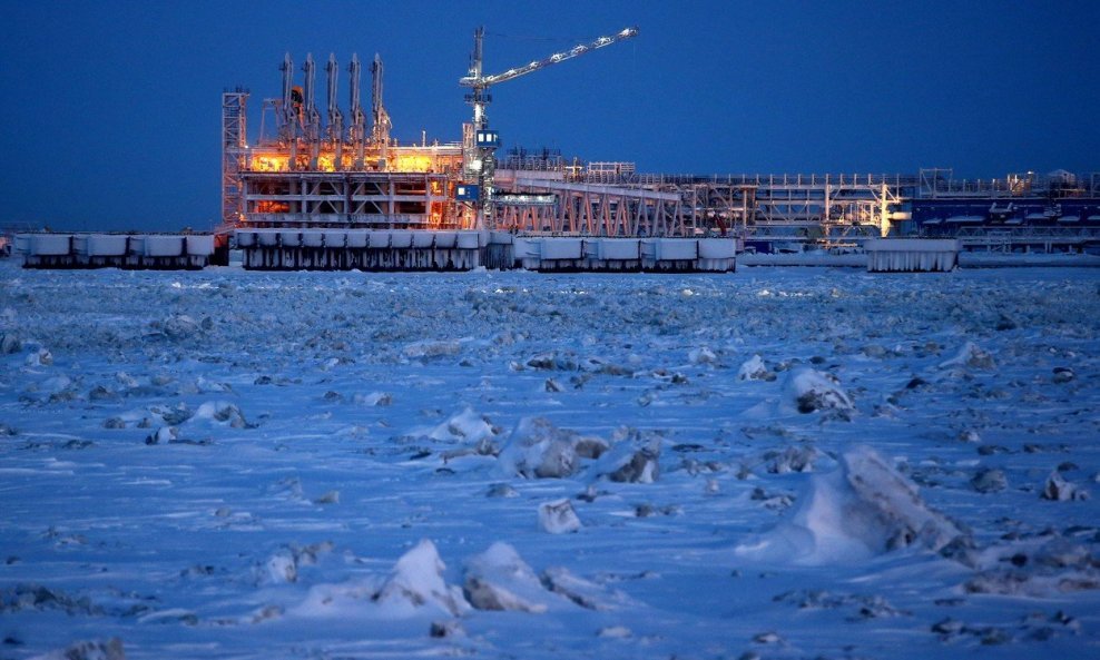 LNG terminal za preradu plina u ruskoj Sabetti