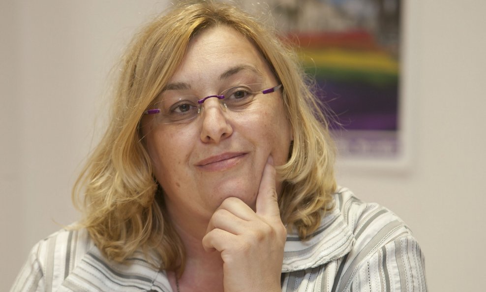 Mirjana Kučer iz udruge za promicanje prava žena Domine