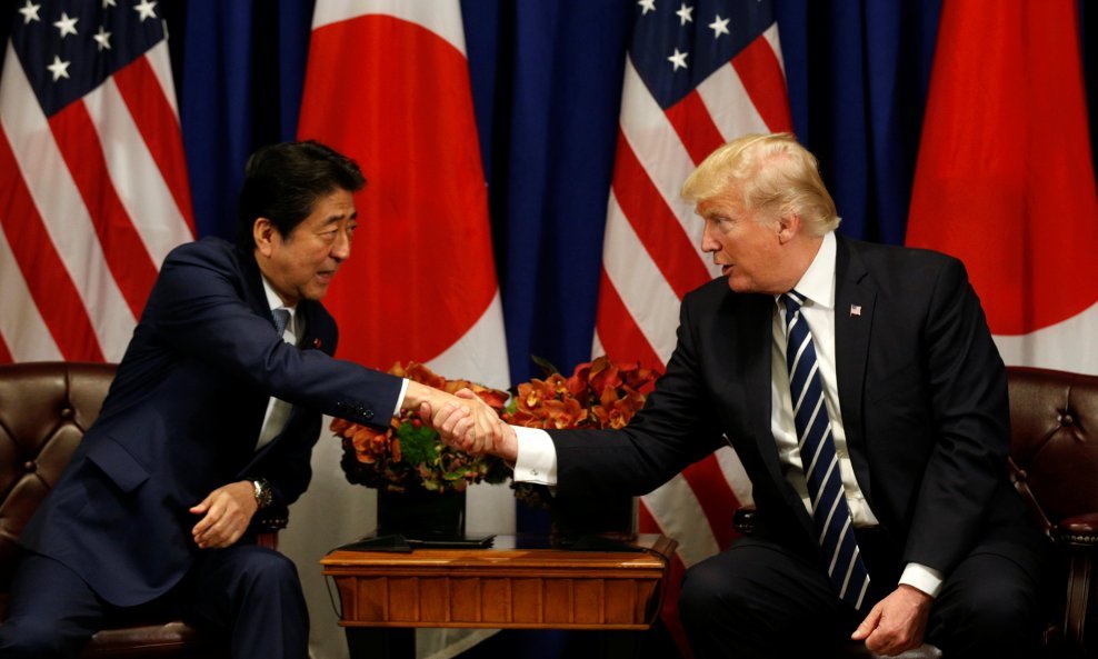 Japanski premijer Shinzo Abe i američki predsjednik Donald Trump