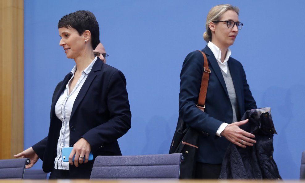 Frauke Petry i njezina nasljednica na čelu stranke, Alice Weidel