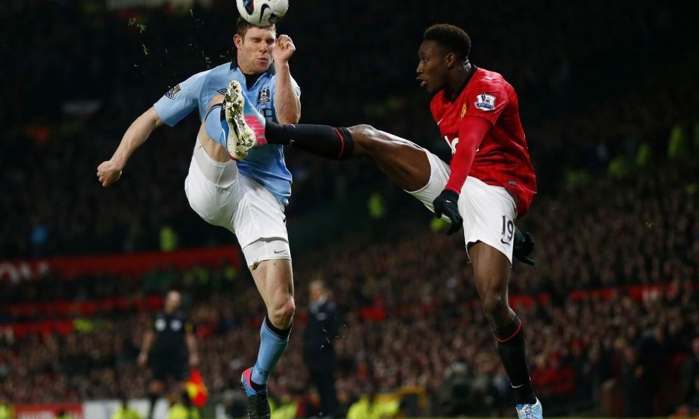 Danny Welbeck (D) Gareth Barry (Manchester United Manchester City)