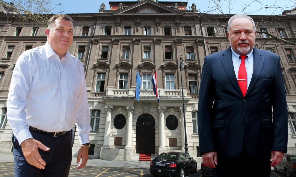 Milorad Dodik i Avigdor Lieberman