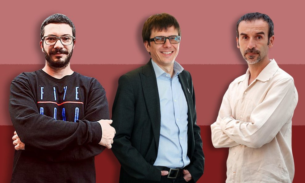 Hrvoje Laurenta, Seid Serdarević i Dražen Grubišić
