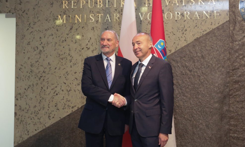 Ministar obrane Damir Krstičević s poljskim kolegom