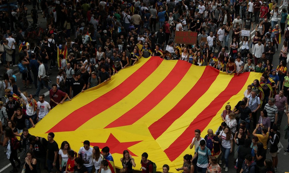 Katalonija u općem štrajku