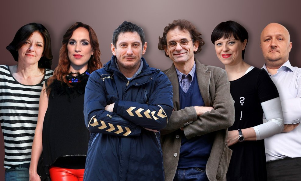 Franka Perković, Marijana Mikulić, Mirza Džomba, Rene Medvešek, Mirela Holy i Tomislav Debeljak