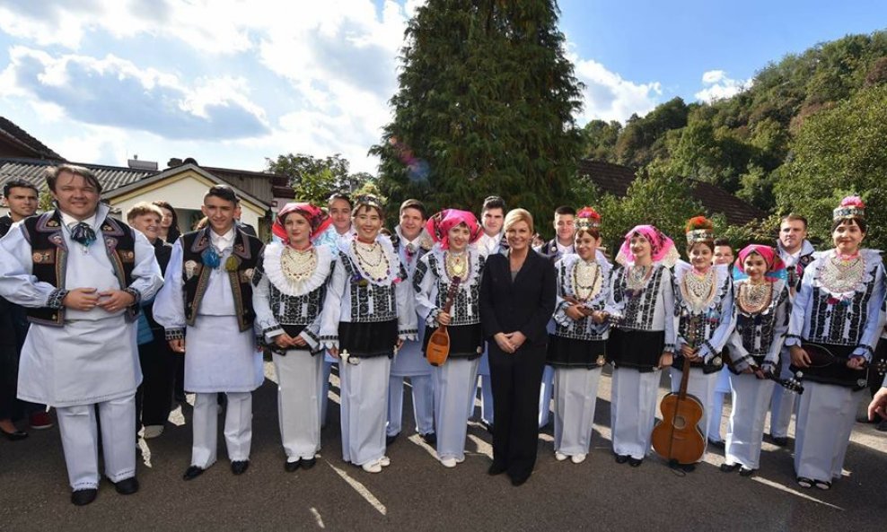 Kolinda Grabar Kitarović i rumunjski Hrvati