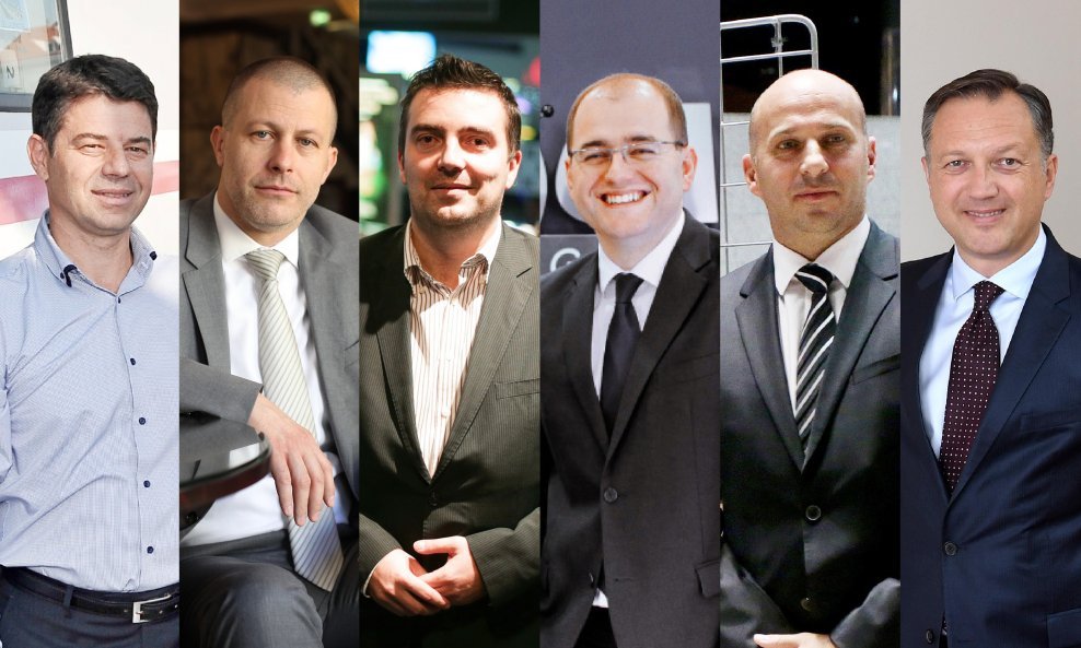 Željko Ukić (HŽ Putnički prijevoz), Ivan Kršić (HŽ Infrastruktura), Mario Musa (Hrvatska lutrija), Tomislav Rosandić (HAC) i Ivan Čulo (Hrvatska pošta) i David Sopta (Jadrolinija)