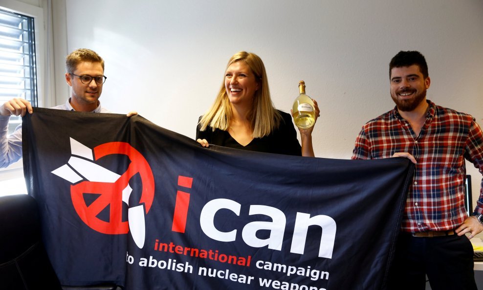 Beatrice Fihn, direktorica Međunarodne kampanje za zabranu nuklearnog oružja (ICAN)