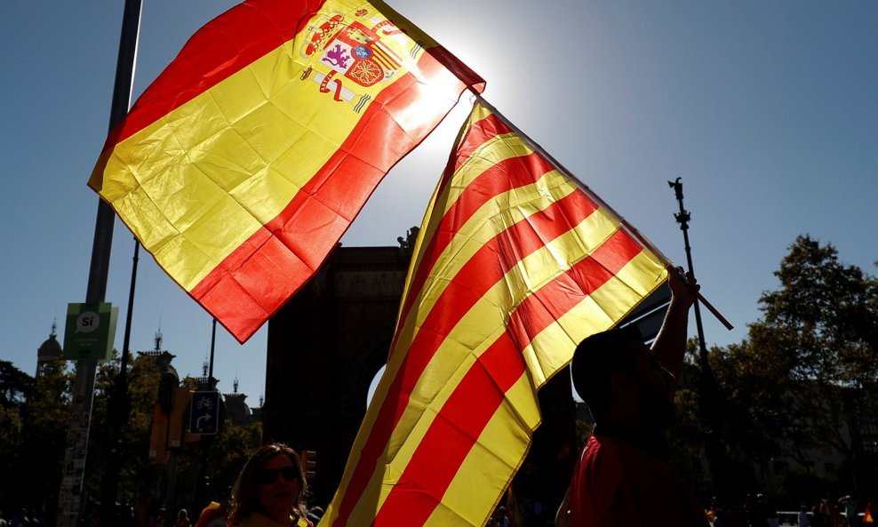 Prosvjed protiv neovisnosti Katalonije