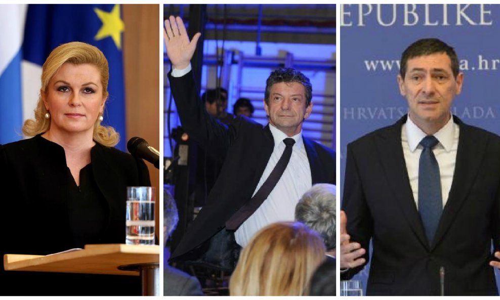 Kolinda Grabar Kitarović, Željko Dilber, Ante Kotromanović