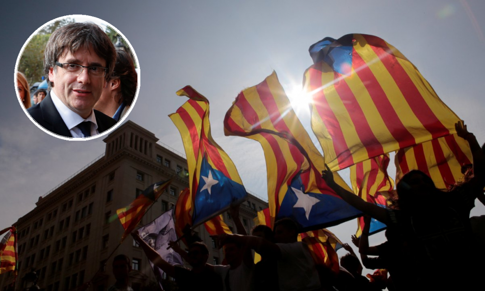 Predsjednik Katalonije Carles Puigdemont trebao bi proglasiti odcjepljenje od Španjolske