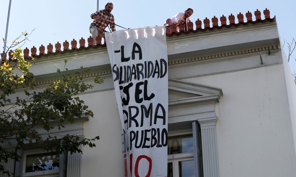 Akcija na španjolskom veleposlanstvu u Ateni