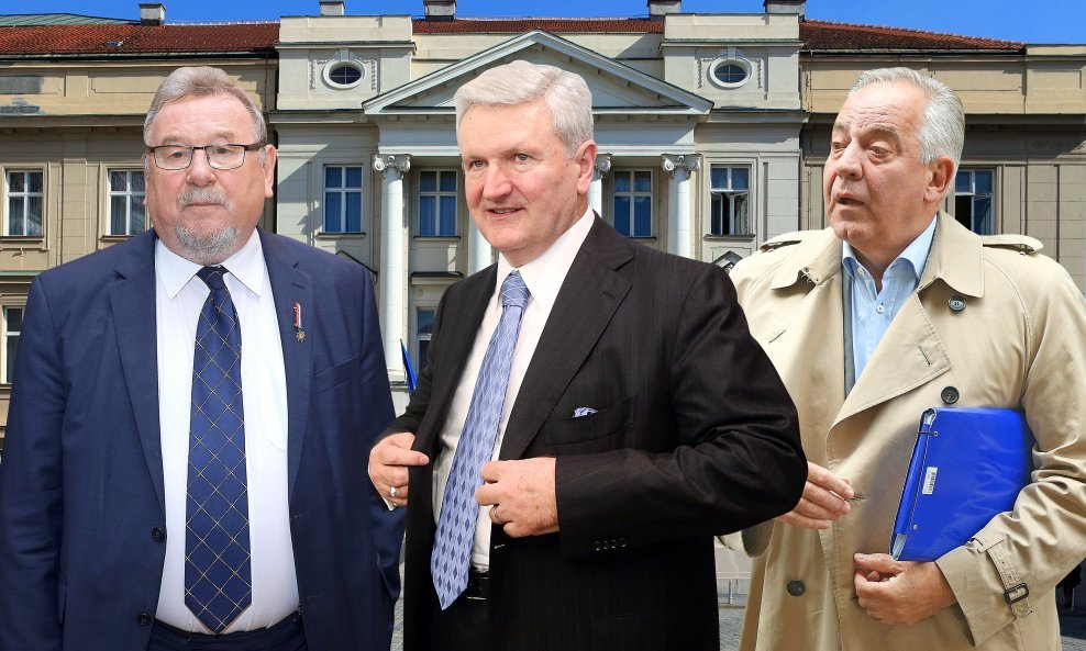 Vladimir Šeks, Ivica Todorić i Ivo Sanader