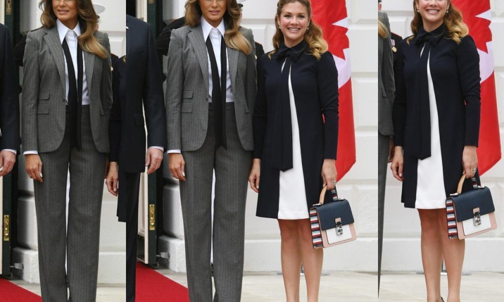 Melania Trump i Sophie Grégoire Trudeau