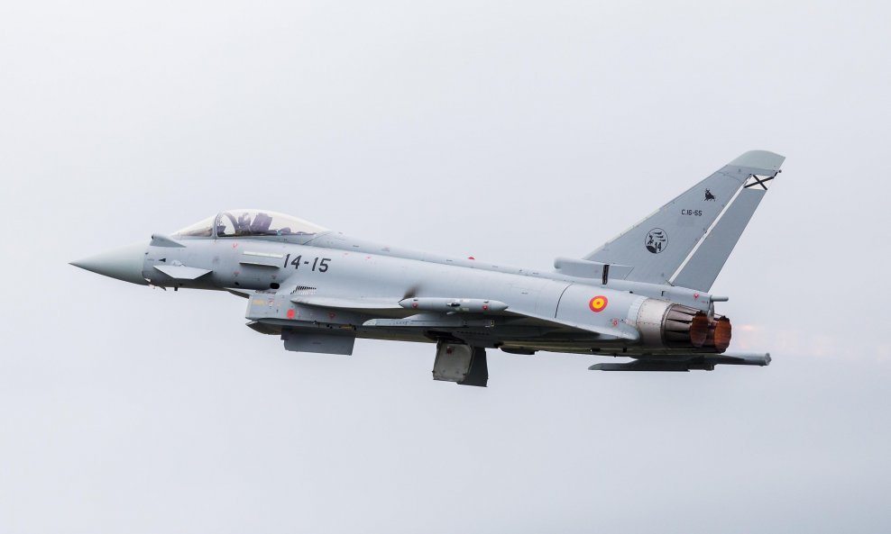 Ovo je već četvrti slučaj pada španjolskih Eurofightera