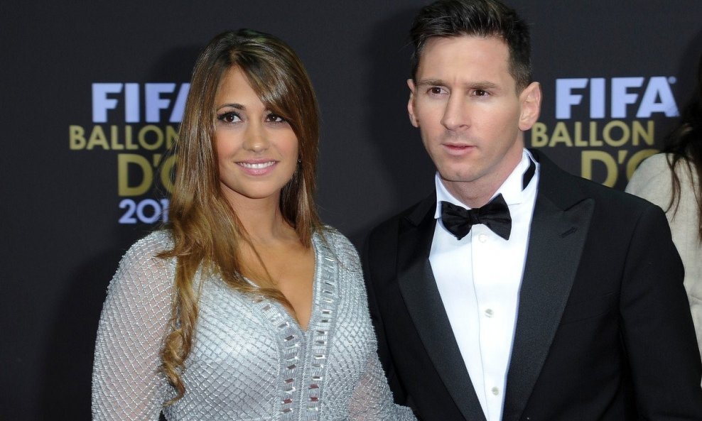 Antonella i Leo Messi