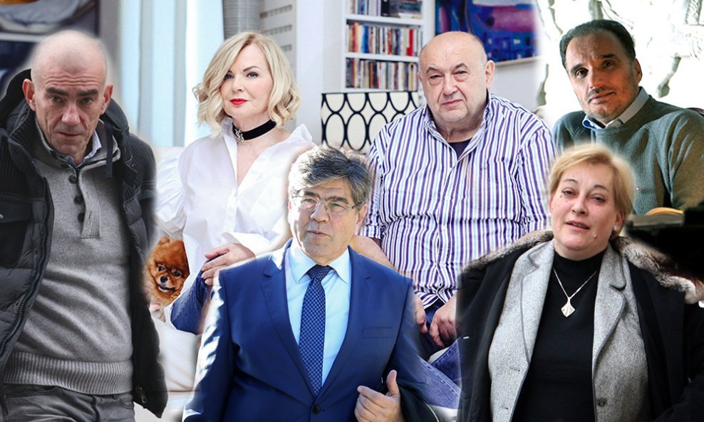 Ljubo Pavasović Visković, Jadranka Sloković, Čedo Prodanović, Anto Nobilo, Rajko Čogurić i Jasna Novak