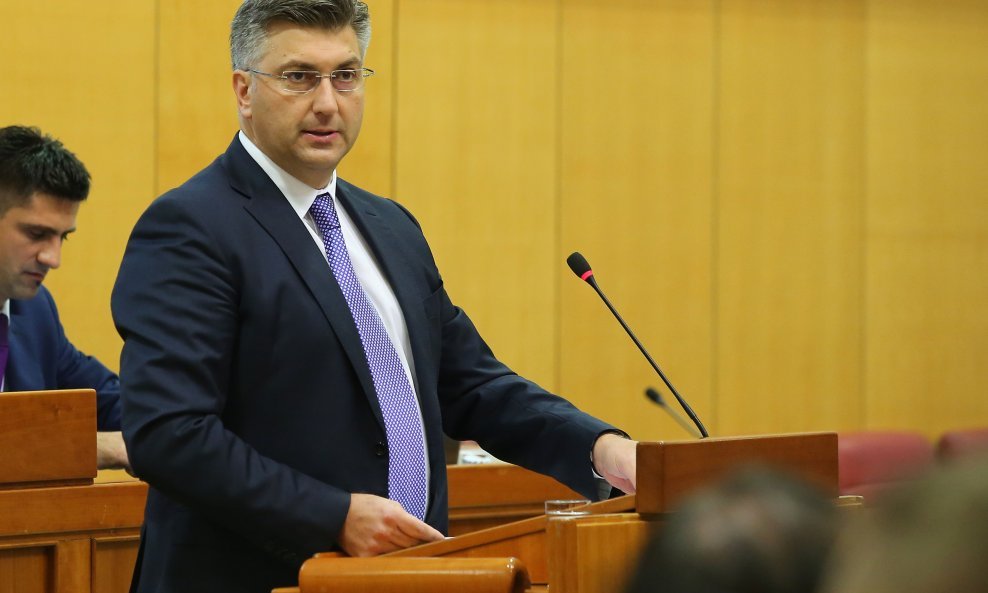 Premijer Andrej Plenković podnosi godišnje izvješće o radu Vlade