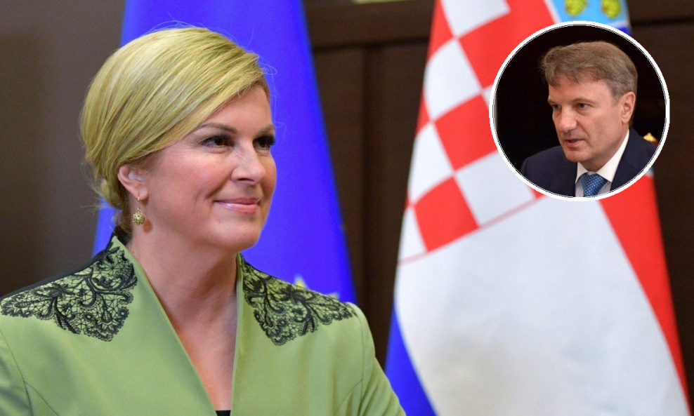 Kolinda Grabar Kitarović i Herman Gref