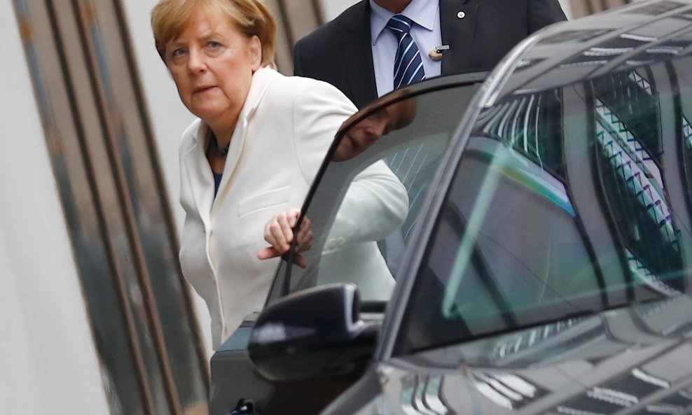 Angela Merkel dolazi na koalicijske pregovore