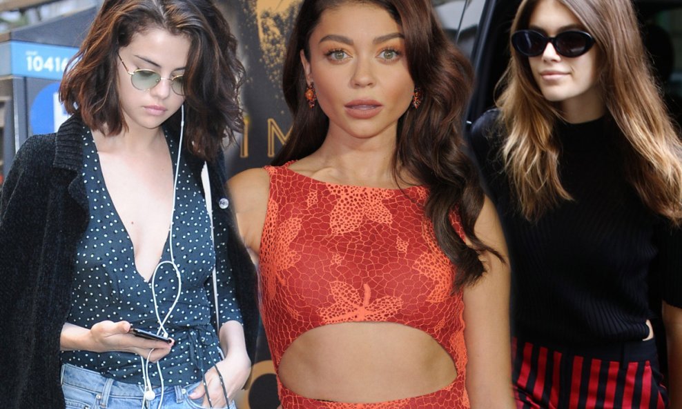 Selena Gomez, Sarah Hyland i Kaia Gerber