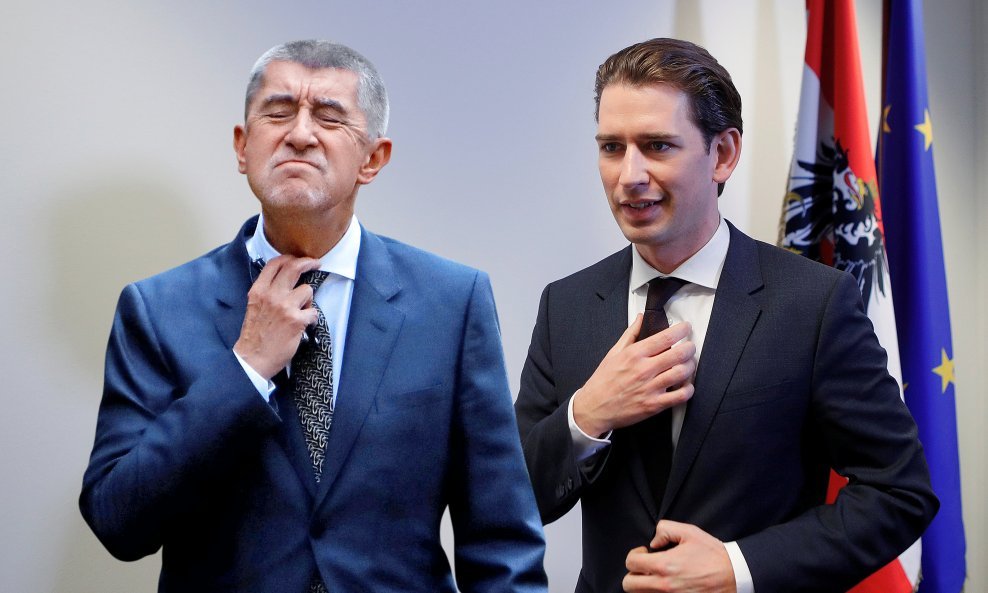 Andrej Babiš i Sebastian Kurz