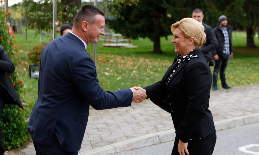 Kolinda Grabar Kitarović u Slavonskom Brodu