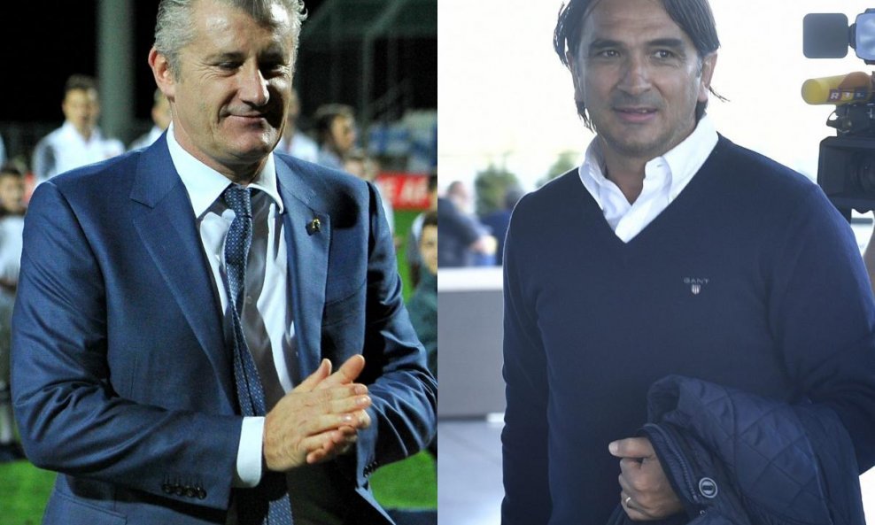 Davor Šuker i Zlatko Dalić