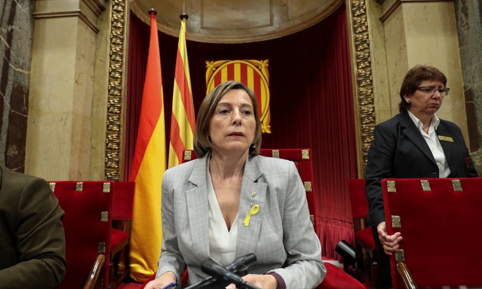 Carmen Forcadell, predsjednica katalonskog regionalnog parlamenta
