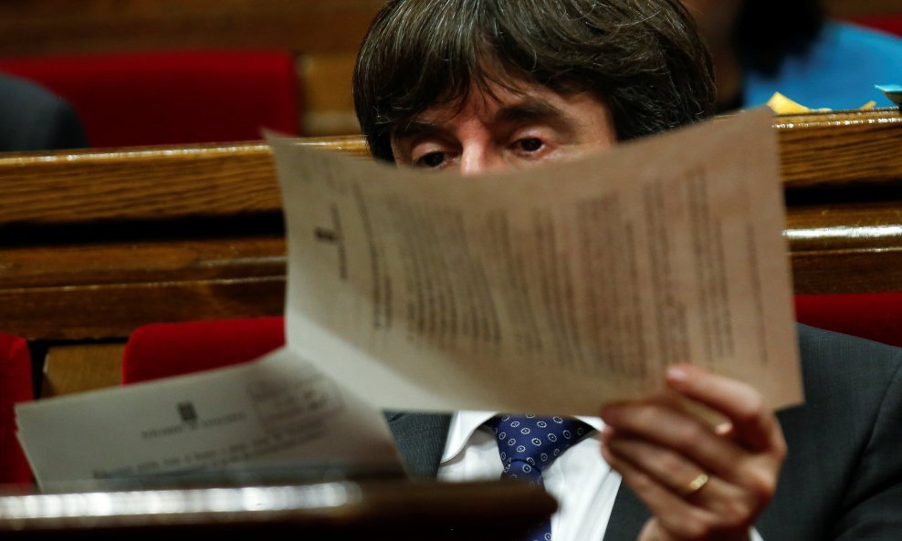 Katalonski regionalni premijer Carles Puigdemont