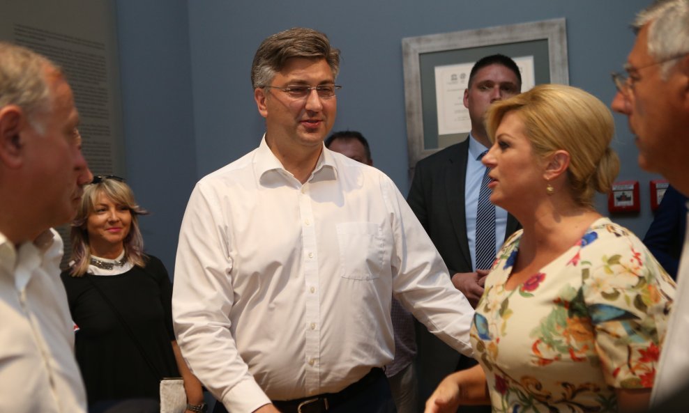 Andrej Plenković i Kolinda Grabar Kitarović