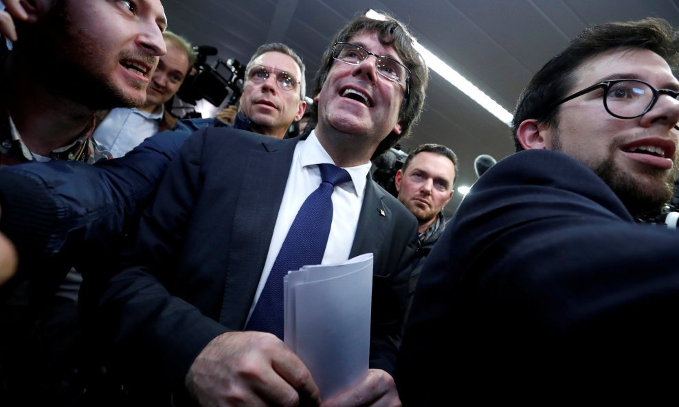 Carles Puigdemont u Bruxellesu