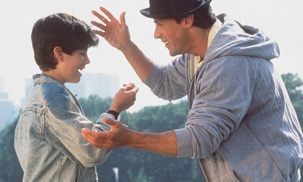 Sylvester Stallone i Sage Stallone