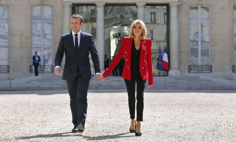 Emmanuel i Brigitte Macron