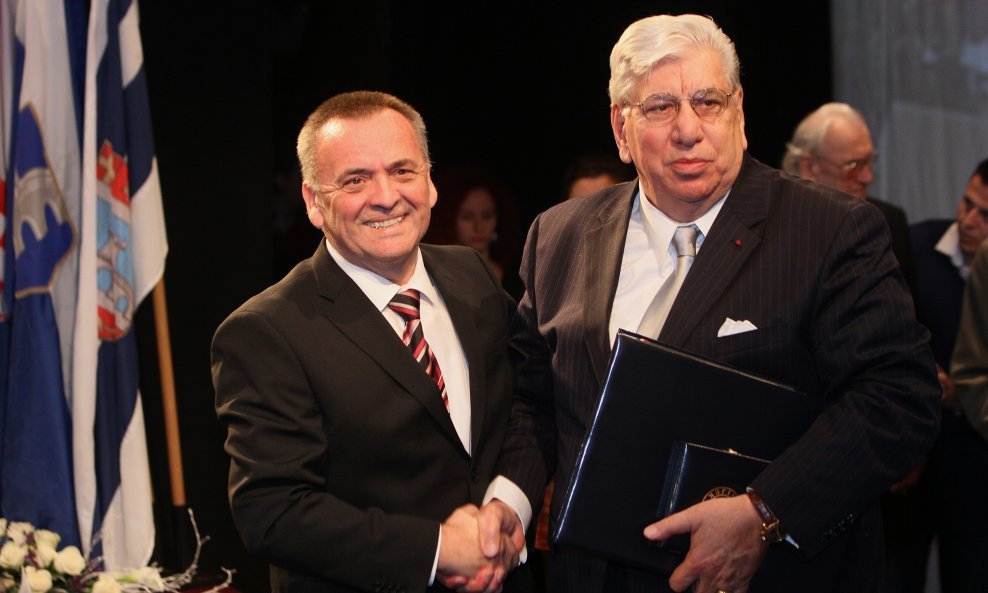 Ivan Vrkić i Jacques Paul Klein 2013. godine