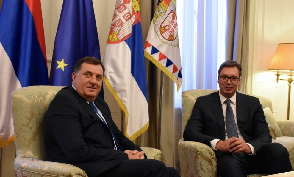 Milorad Dodik i Aleksandar Vučić