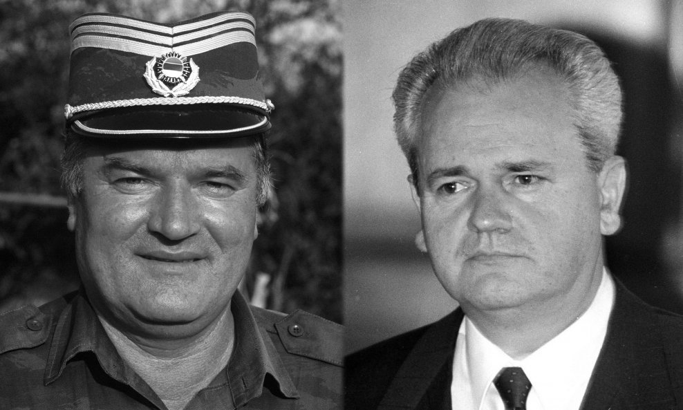Ratko Mladić / Slobodan Milošević