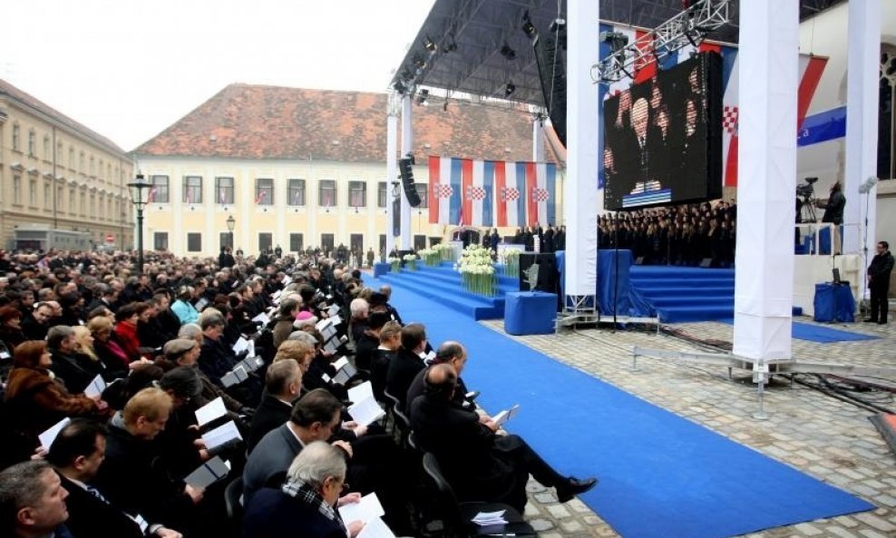 INAUGURACIJA PREDSJEDNIKA RH